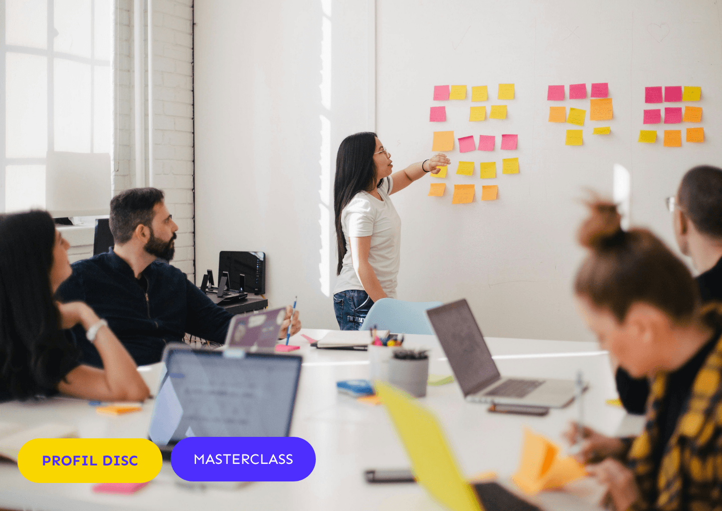 Cover Masterclass mieux communiquer avec le profil DISC